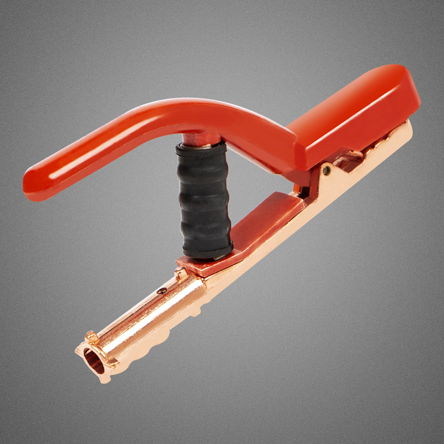 Electrode Holder Insulated Low Resistance Copper Professional Insulation Electrode Clamp for Welding Rod