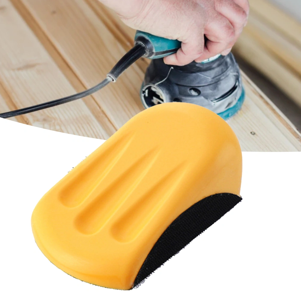 5 inch/6 inch Hand-held Sanding Disc Holder Non-slip Smooth Surface Professional Sandpaper Backing Pad for Sandpaper