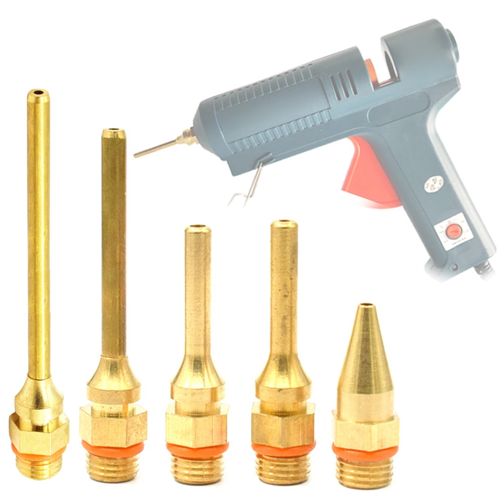 Sturdy Hot Melt Glue Nozzle Excellent Performance High Adaptability Threaded Connection Dedicated Glue Nozzle for Home