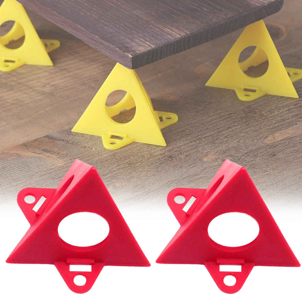 10Pcs Professional Painter Pyramid Triangle Widely Used Lightweight Paint Pyramid Stand for Woodworking