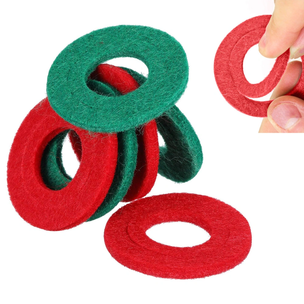 10Pcs Battery Terminal Protectors Anti-Corrosion Fiber Auto Car Battery Terminal Protector Gasket Pads for Vehicle