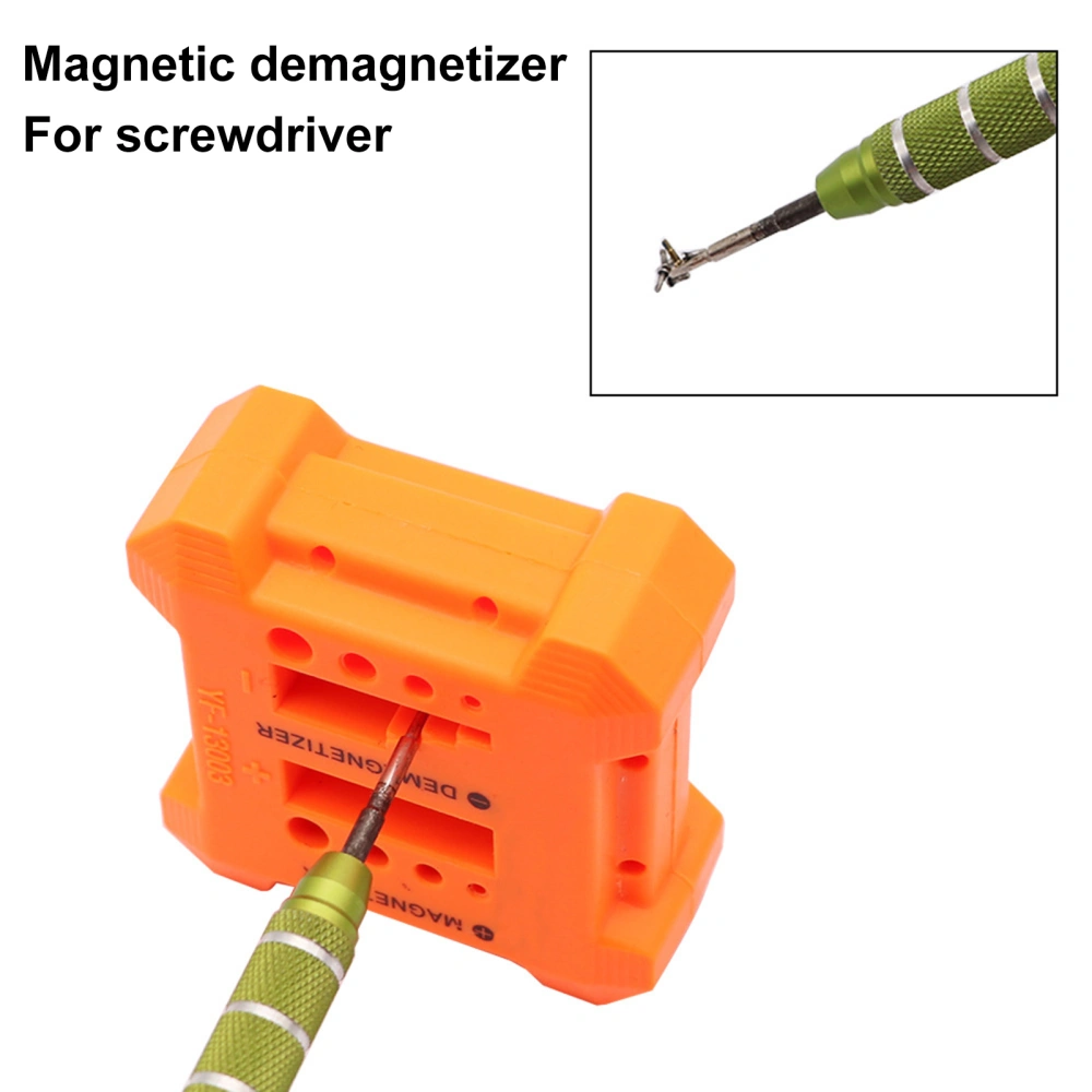 Magnetizer Strong Magnetic Force Screw Attachment Loss-proof Magnet Quickly Magnetize Porous Degausser Carpentry Supply