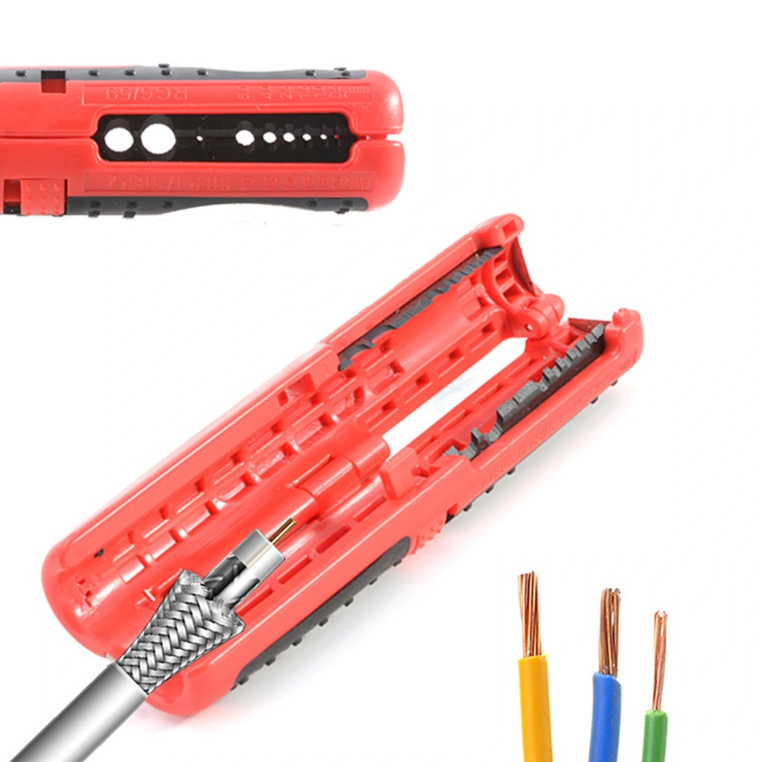 Wire Stripper Portable Handle Tool Multifunctional Pen Type Cable Wire Stripper Cutter Pliers Electrical Tools