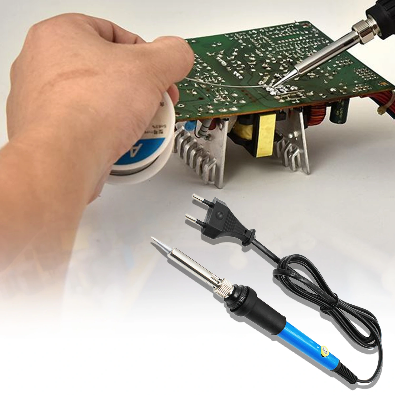 Welding Pen Quick Heat Adjustable Temperature 60 Watt Portable Soldering Tool for Jewelry Restoration