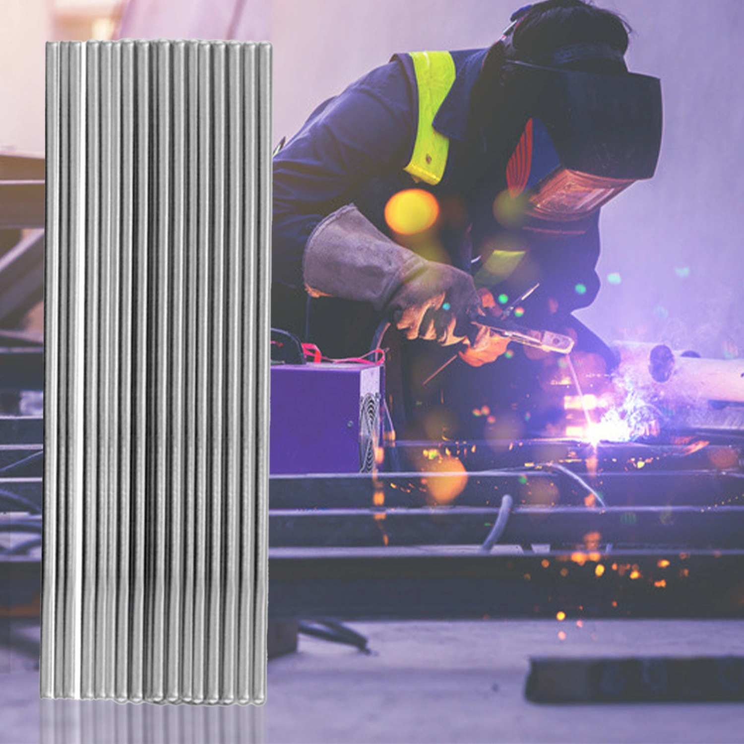 10/20/50Pcs 1.6/2.0mm Welding Rods Low Temperature High Strength Repair Tools Aluminum Flux Cored  Welding Wires for Radiator