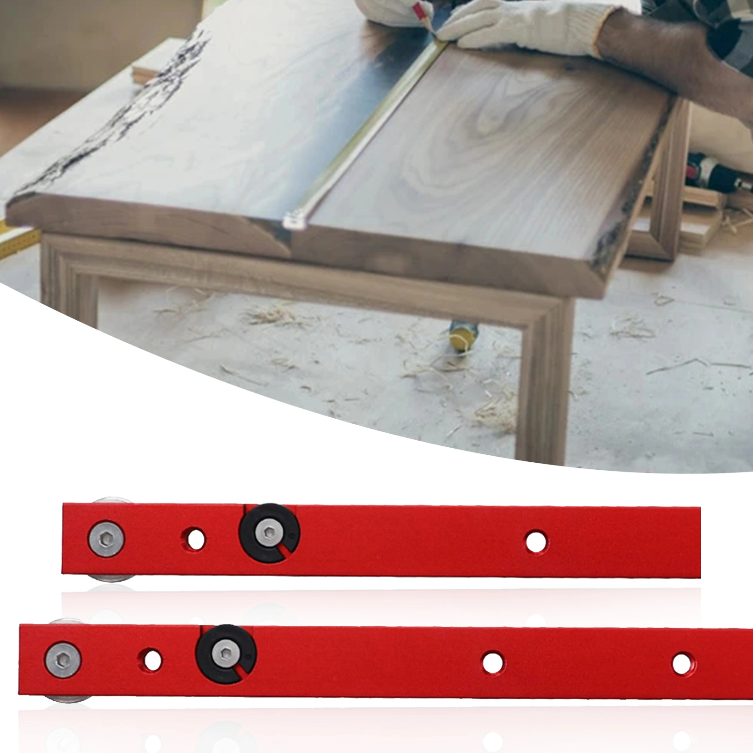 Precise Slot Miter Track Glitch-free Sliding Smoothly Universal Professional T-track Slider for 30Type Woodworking Sliding Slot