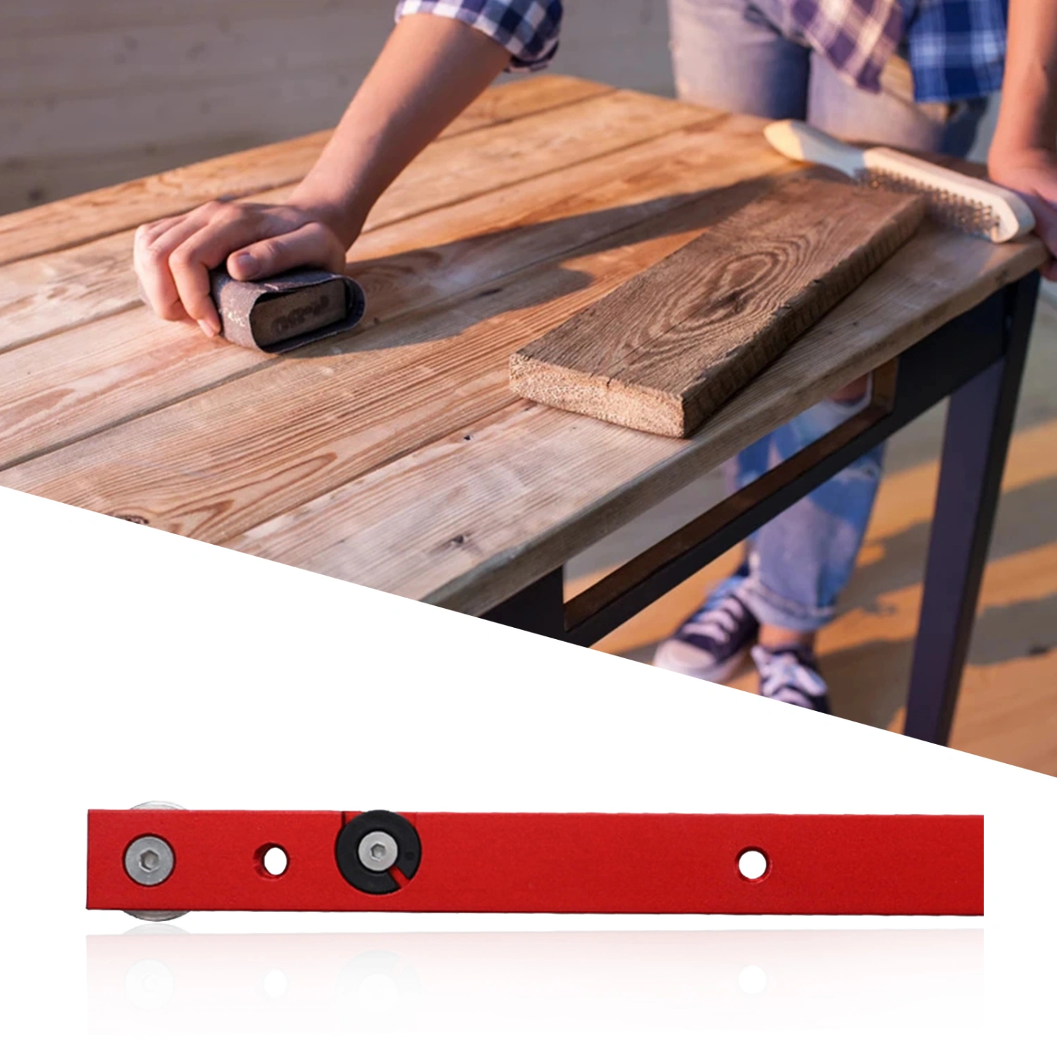Precise Slot Miter Track Glitch-free Sliding Smoothly Universal Professional T-track Slider for 30Type Woodworking Sliding Slot