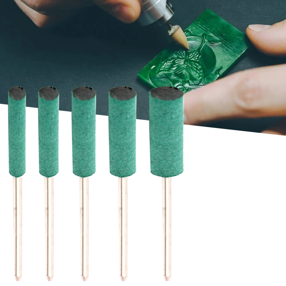 5Pcs 2.35/3mm Useful Polishing Head Long Service Life Easy to Install Lightweight Dedicated Grinding Head for Sanding