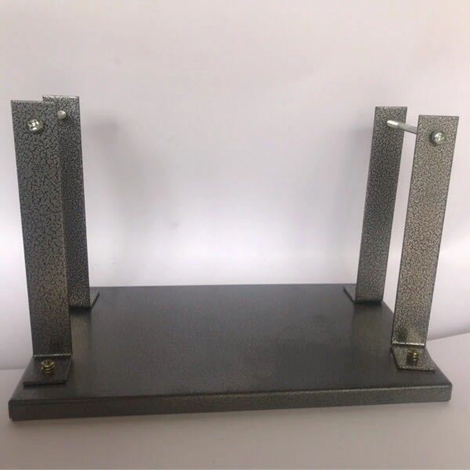 Flip Planer Frame Stable Good Pressure Resistance Sturdy Smoother Simple Structure Carpentry Tool Steel Woodworking Benches Planers Guide Table for Household
