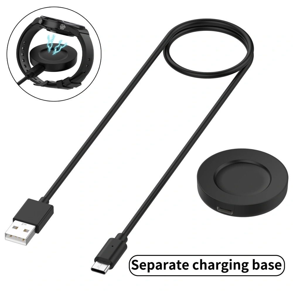 Watch Charging Cable Fast Charging Anti-interference Charge Cord Split Type Charging Base Smartwatch Charger Adapter for Mi Watch S1