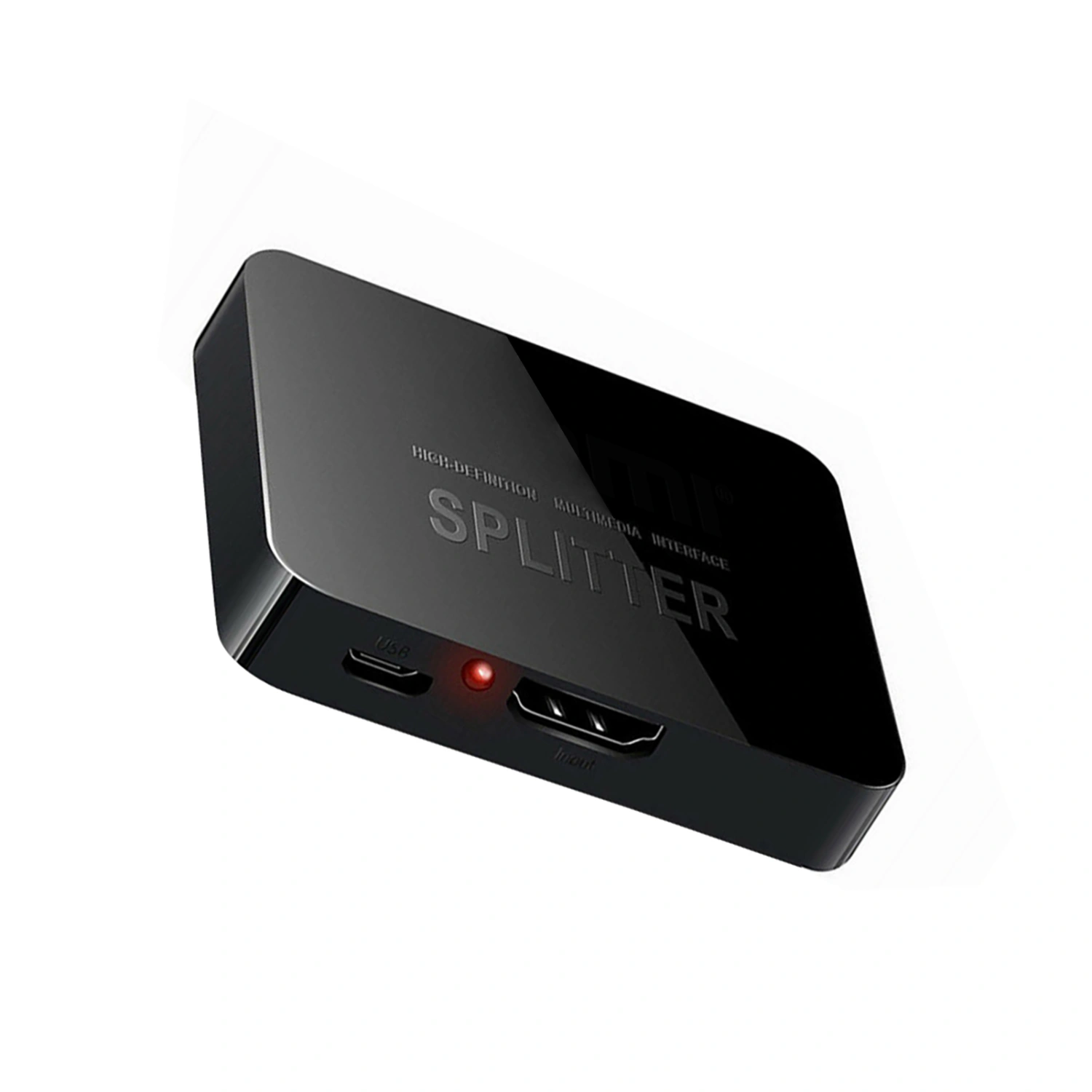 Ultra High Clarity 1 In 2 Out HDMI-compatible Splitter Video Switcher Adapter for HDTV DVD Laptop