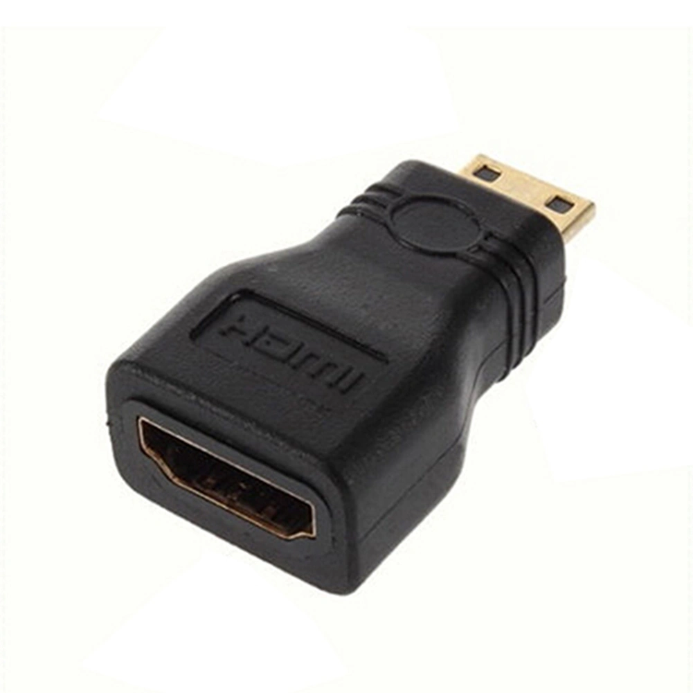 1 Pc 1080P HDTV Mini HDMI-compatible Male Type C to HDMI-compatible Female Type A Adapter Connector