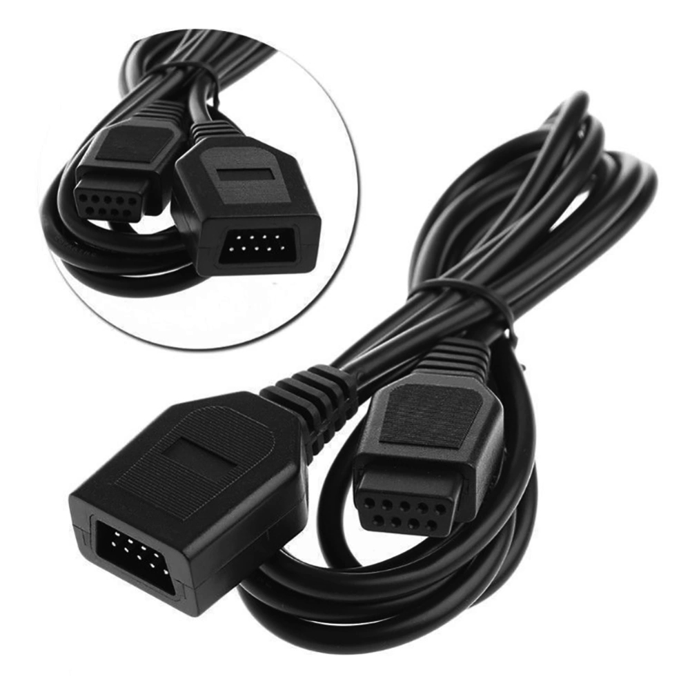 1.8m Gamepad 9 Pin Interface Extension Cable for Sega Genesis Game Controller