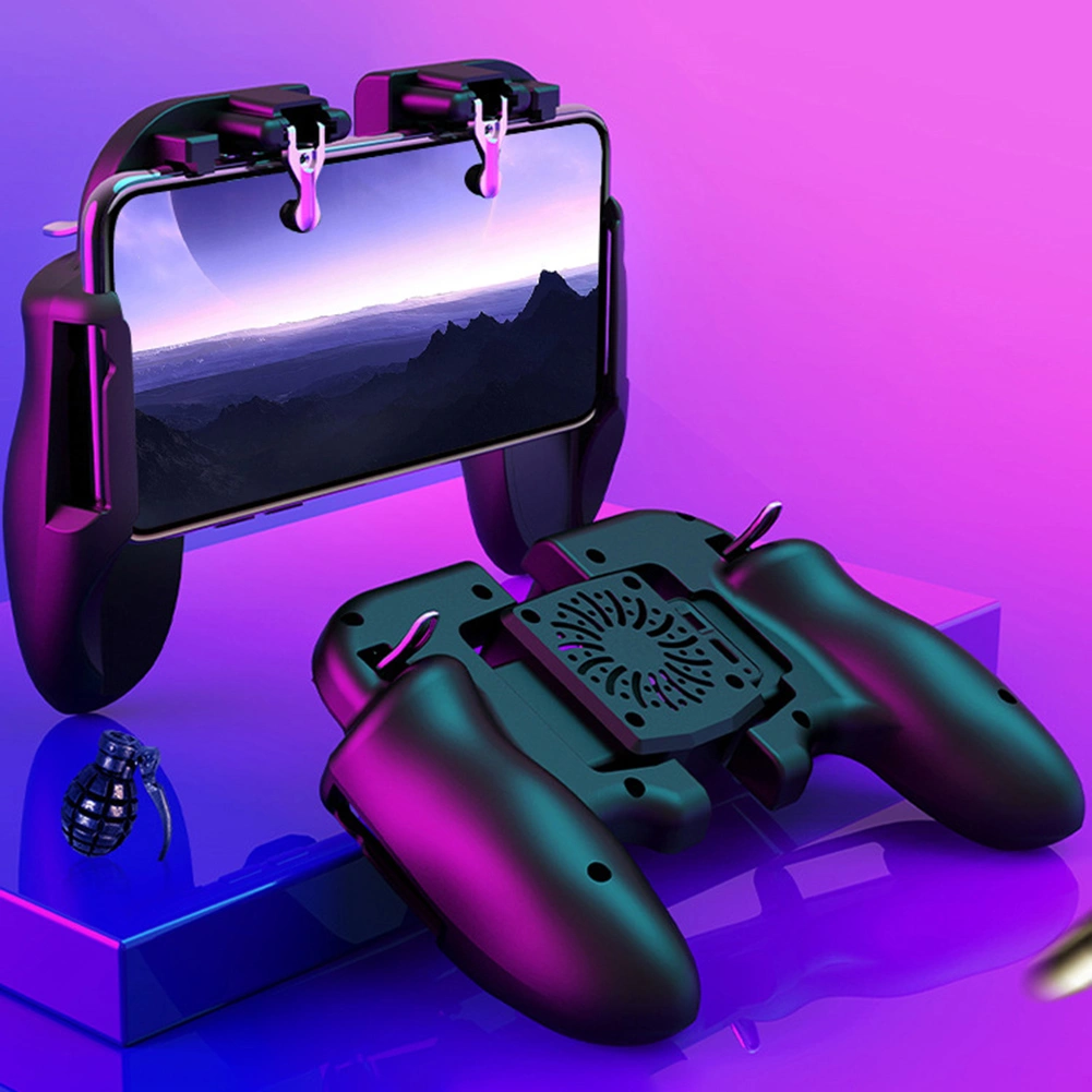 H6 Universal 3 in 1 Game Controller Gamepad Grip for Android iPhone Smart Phones