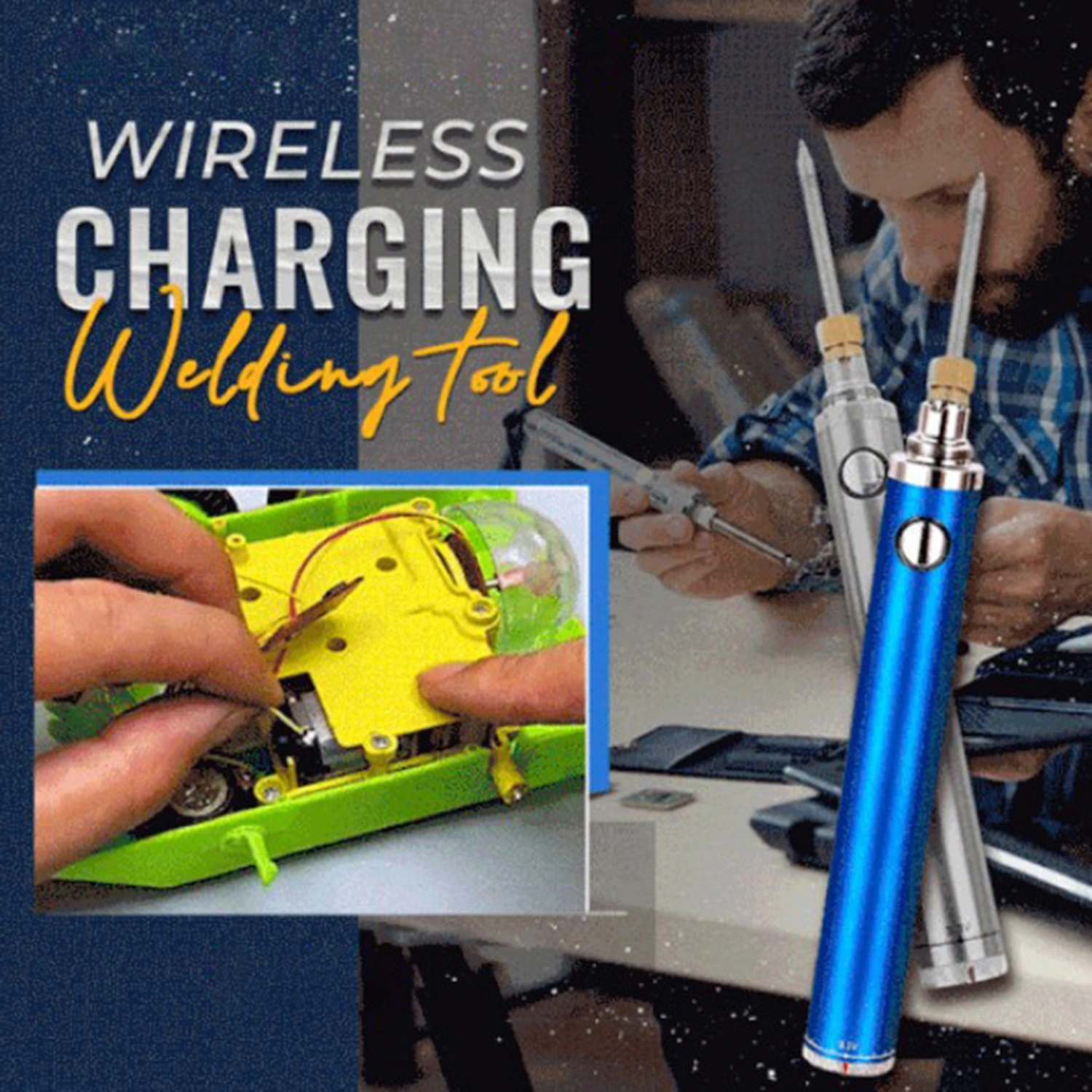 1 Set USB Soldering Iron 5V DC Power Voltage Knob Adjustment Auto-Sleep Rapid Heating 510 Port Welding Iron Pen for Soldering