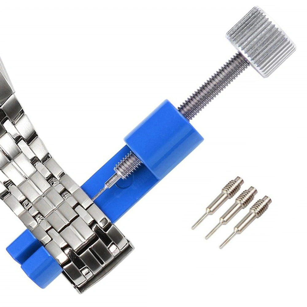 Stainless Steel Watch Band Adjuster Repair Tool Kit Strap Link Opener Remover