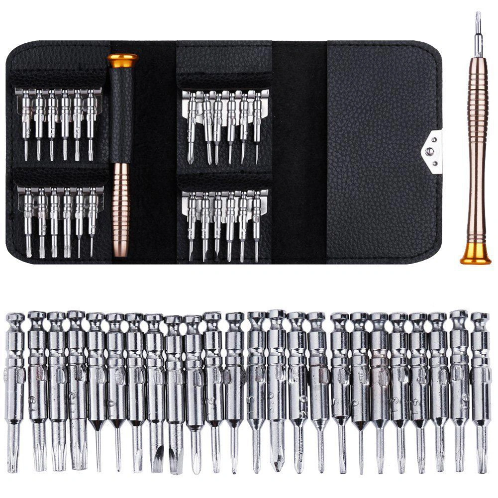 Portable Multifunctional 25 in 1 Screwdriver Set Phone Computer Repair Tools
