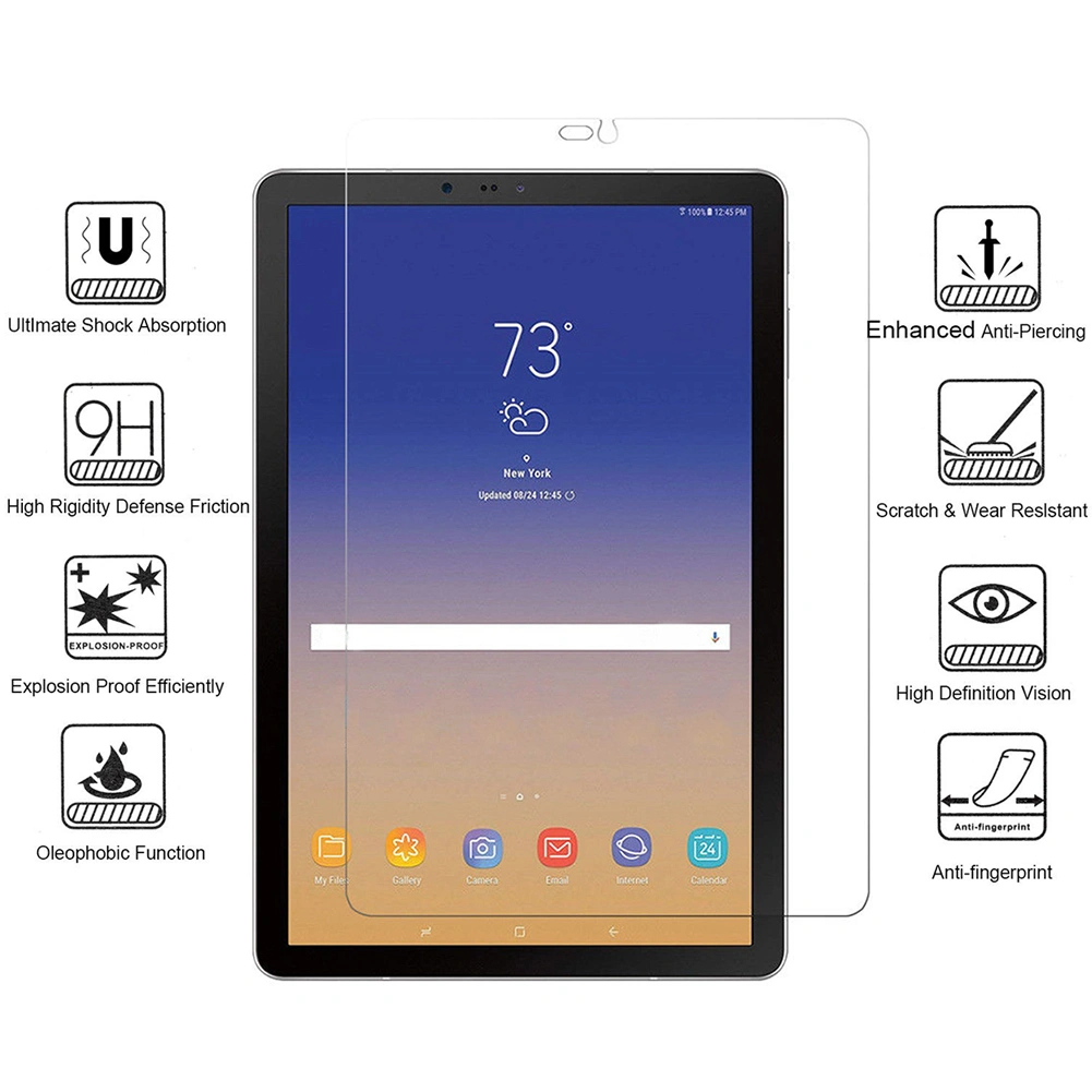 Slim Tempered Glass Screen Protector for Samsung Galaxy Tab S4 10.5 T830/T835