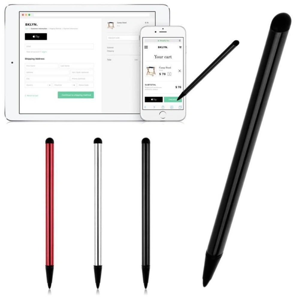 Resistive Capacitive Touch Screen Stylus Pen for Tablet iPad iPhone Samsung PC
