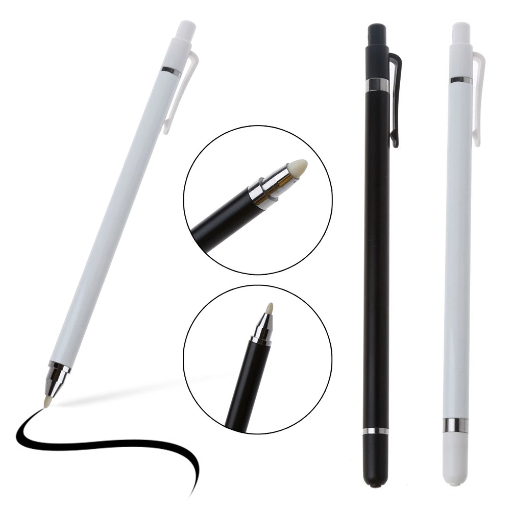 Dual Soft Nibs Touch Screen Capacitive Stylus Pen for Smart Phone/Tablet/Laptop