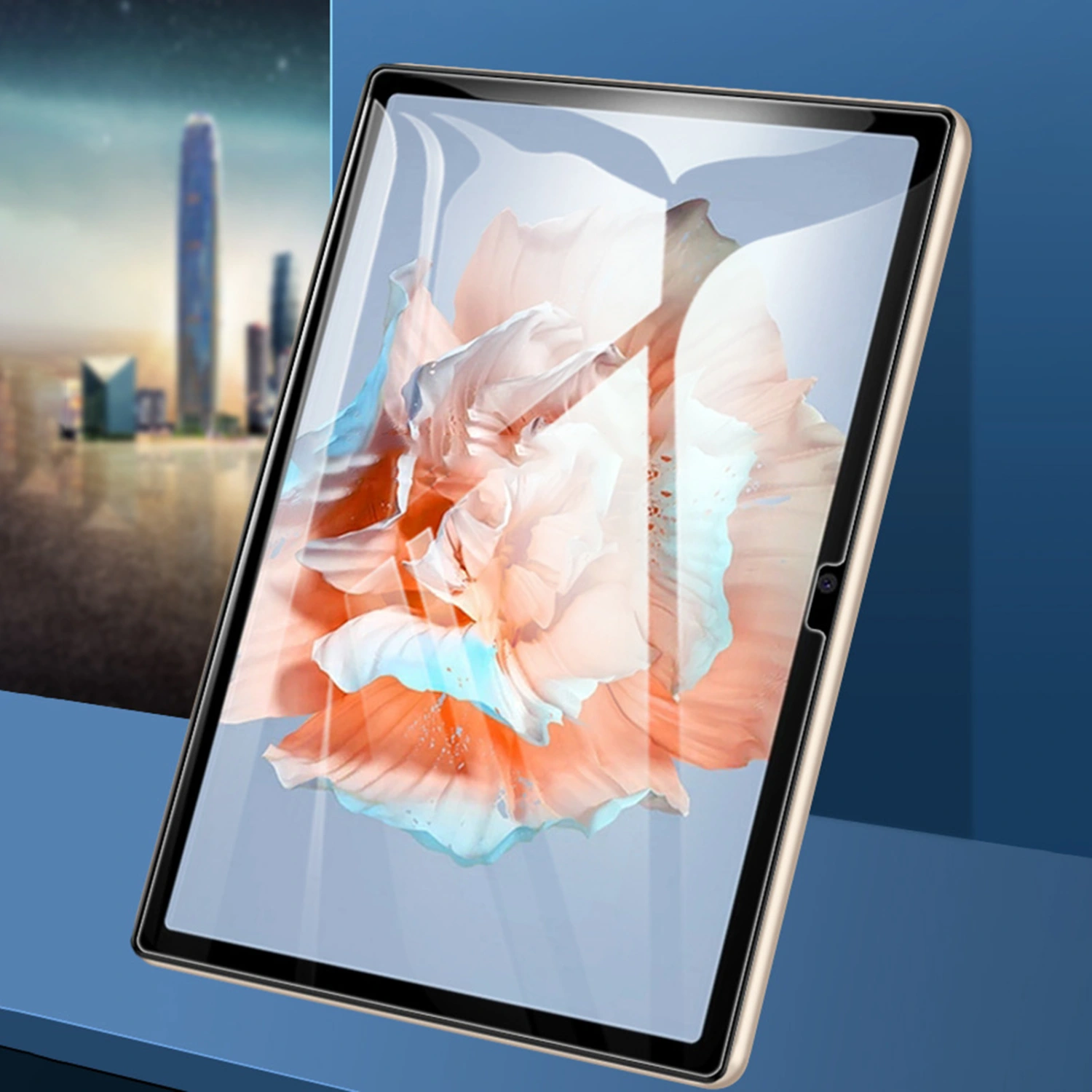 1 Set Tablet Tempered Glass 9H Hardness Highly Transparent Waterproof Anti-scratch Anti-fingerprint Screen Protector Ultra-thin Smart Tablet Screen Guard Film for Blackview-Tab 15/11/10