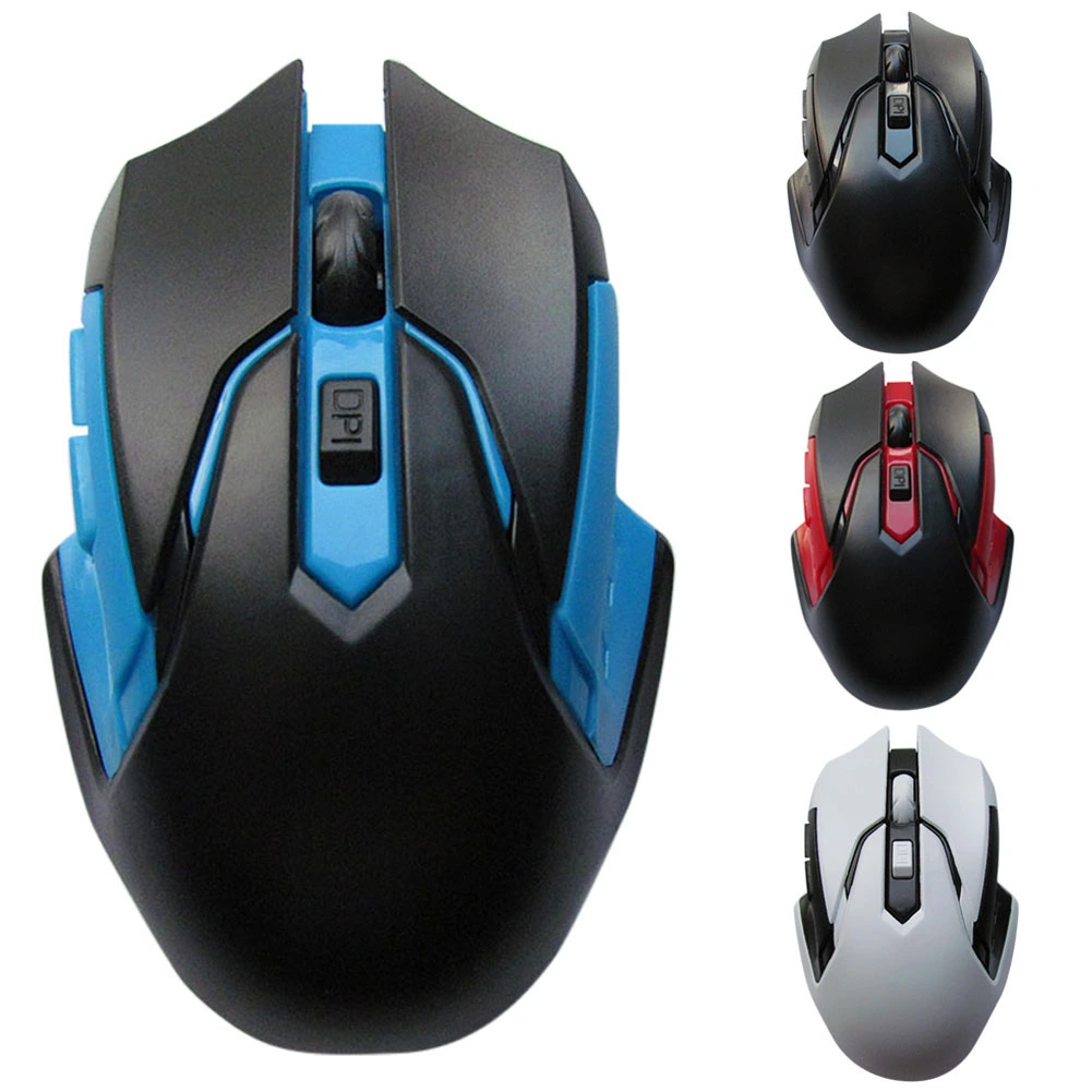 Universal 800/1200/1600DPI 2.4GHz Wireless Gaming Mouse for Computer PC Laptop