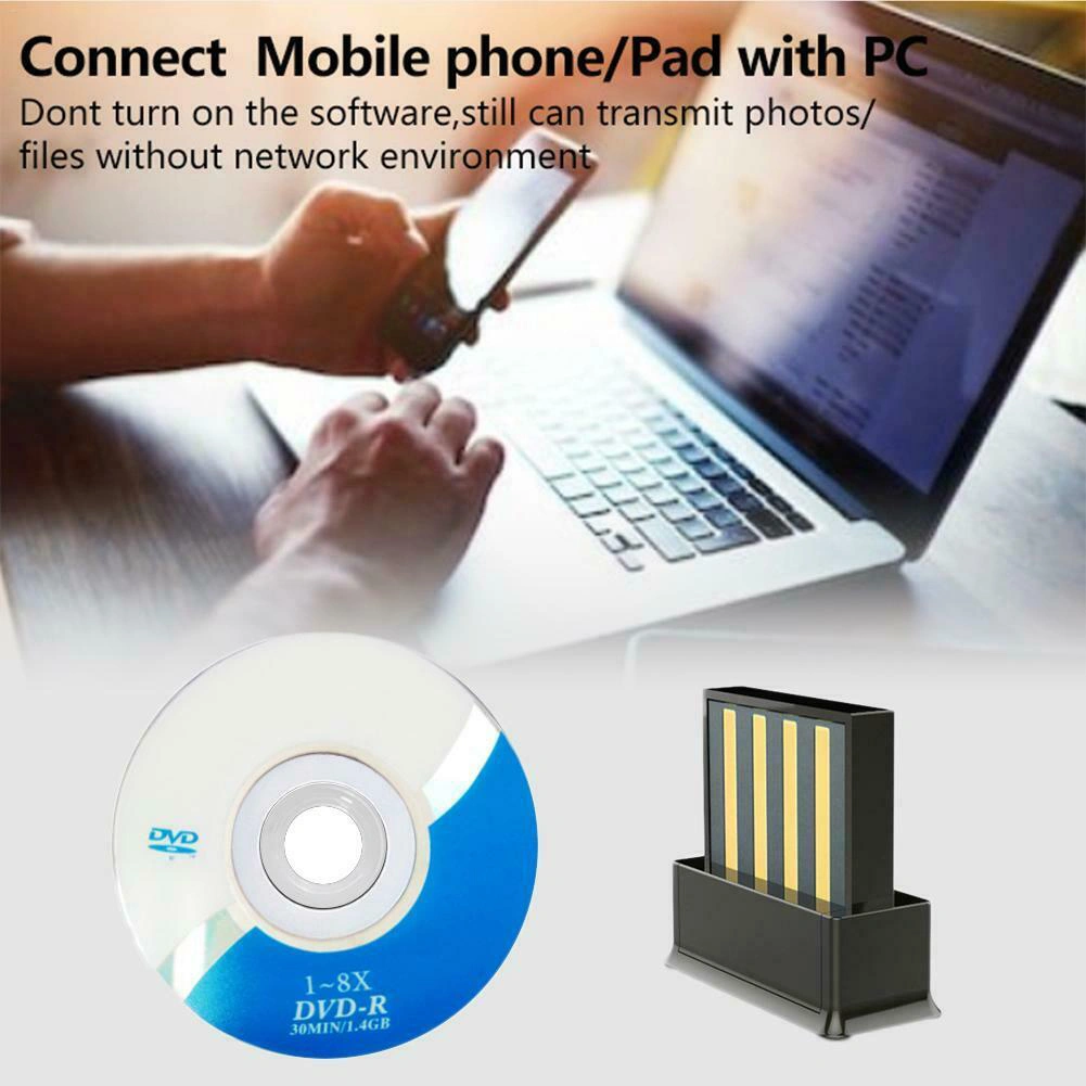 Bluetooth 5.0 USB Wireless Mini Dongle Adapter for PC Laptop Tablet Speaker