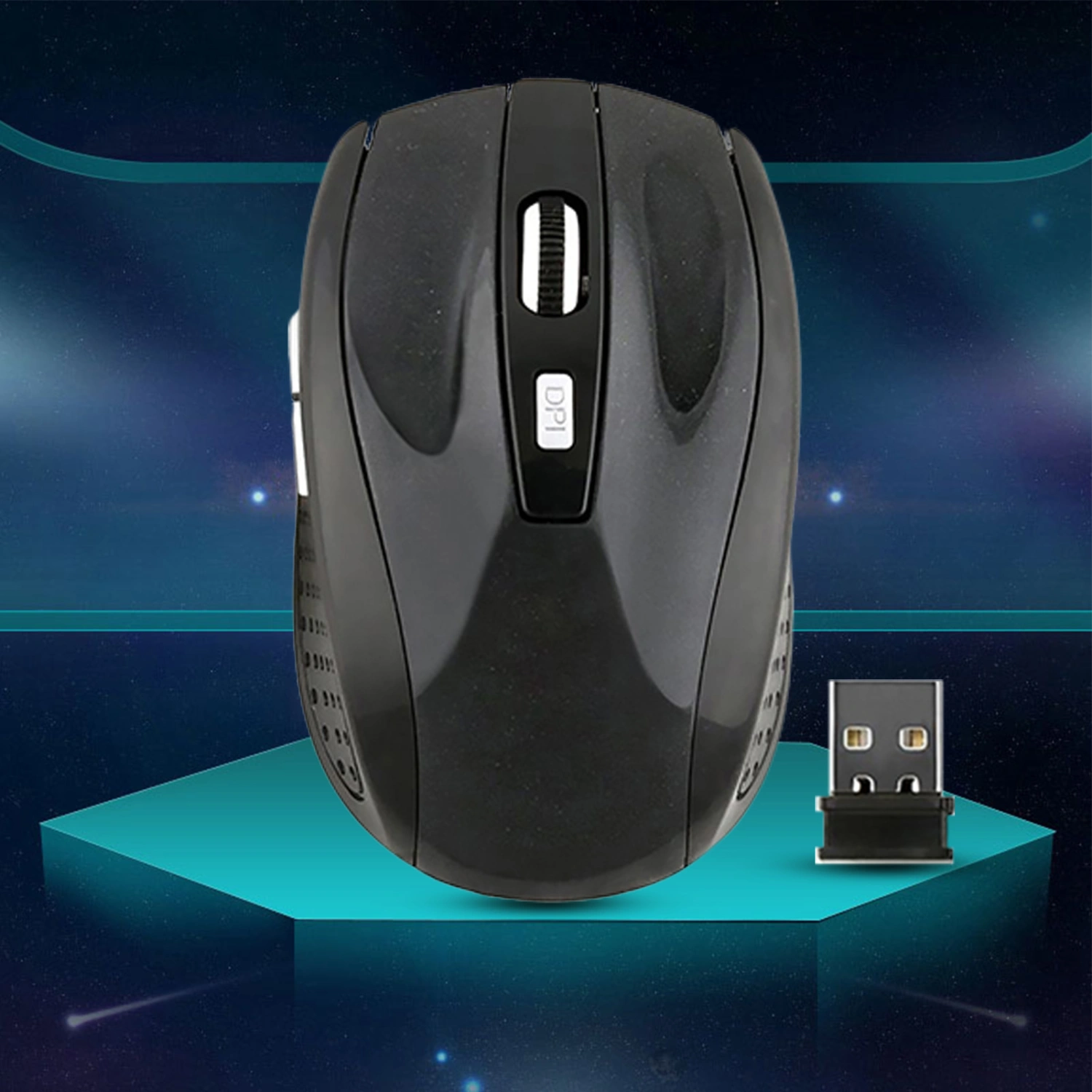 2.4GHz Mouse Portable USB 2.0 Receiver Mini Wireless Optical Mouse for Laptop PC Computer