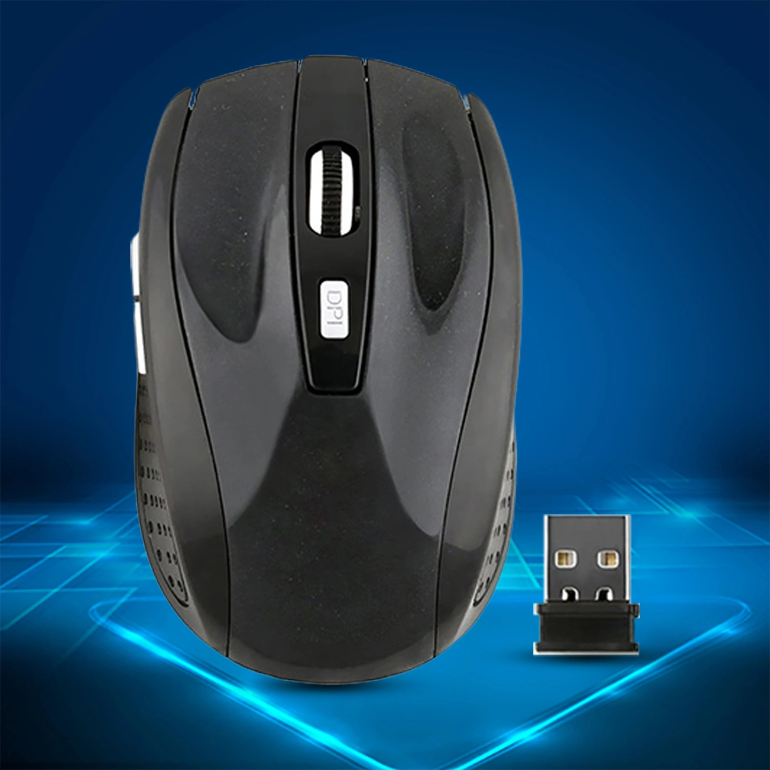 2.4GHz Mouse Portable USB 2.0 Receiver Mini Wireless Optical Mouse for Laptop PC Computer