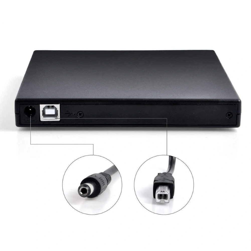 USB External DVD CD Reader Player Optical Drive for Windows Laptop Computer