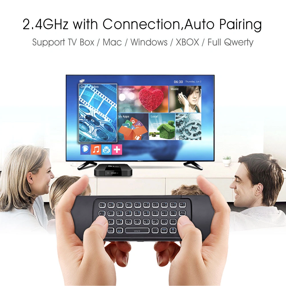 MX3 2.4G Wireless Remote Control Air Mouse Keyboard for X96 H96 Android TV Box