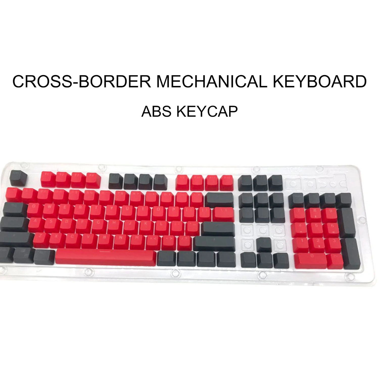 104Pcs/Set Double Color Backlight Keycap for Cherry MX Mechanical Keyboard