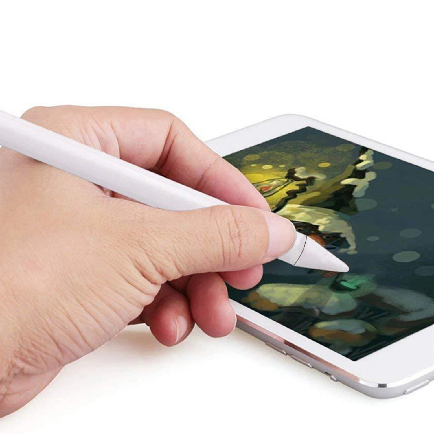 Tablet Pen High Sensitivity Non-scratching Fine Tip Capacitive Touch Screen Stylus Ball Pen for iPad