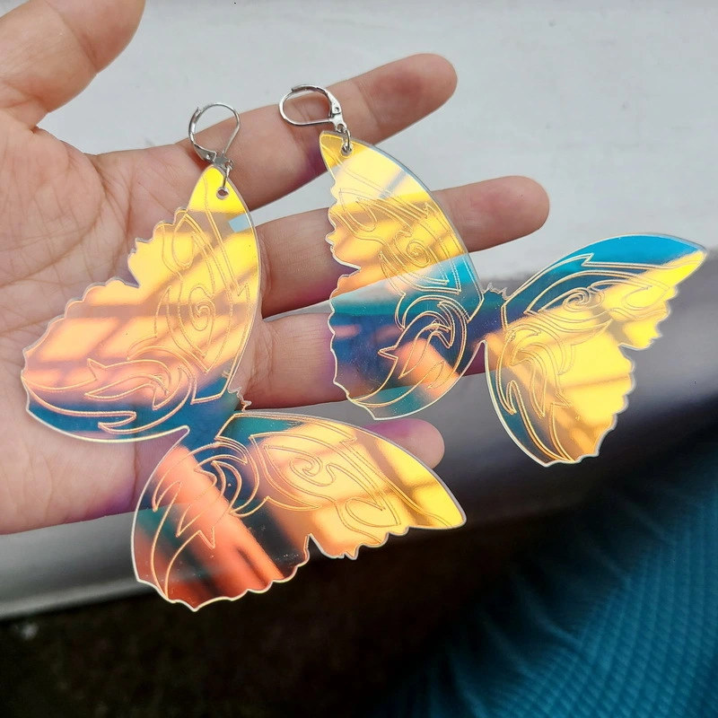 Light Symphony Butterfly Moth Animal Sweet Fantasy Earrings