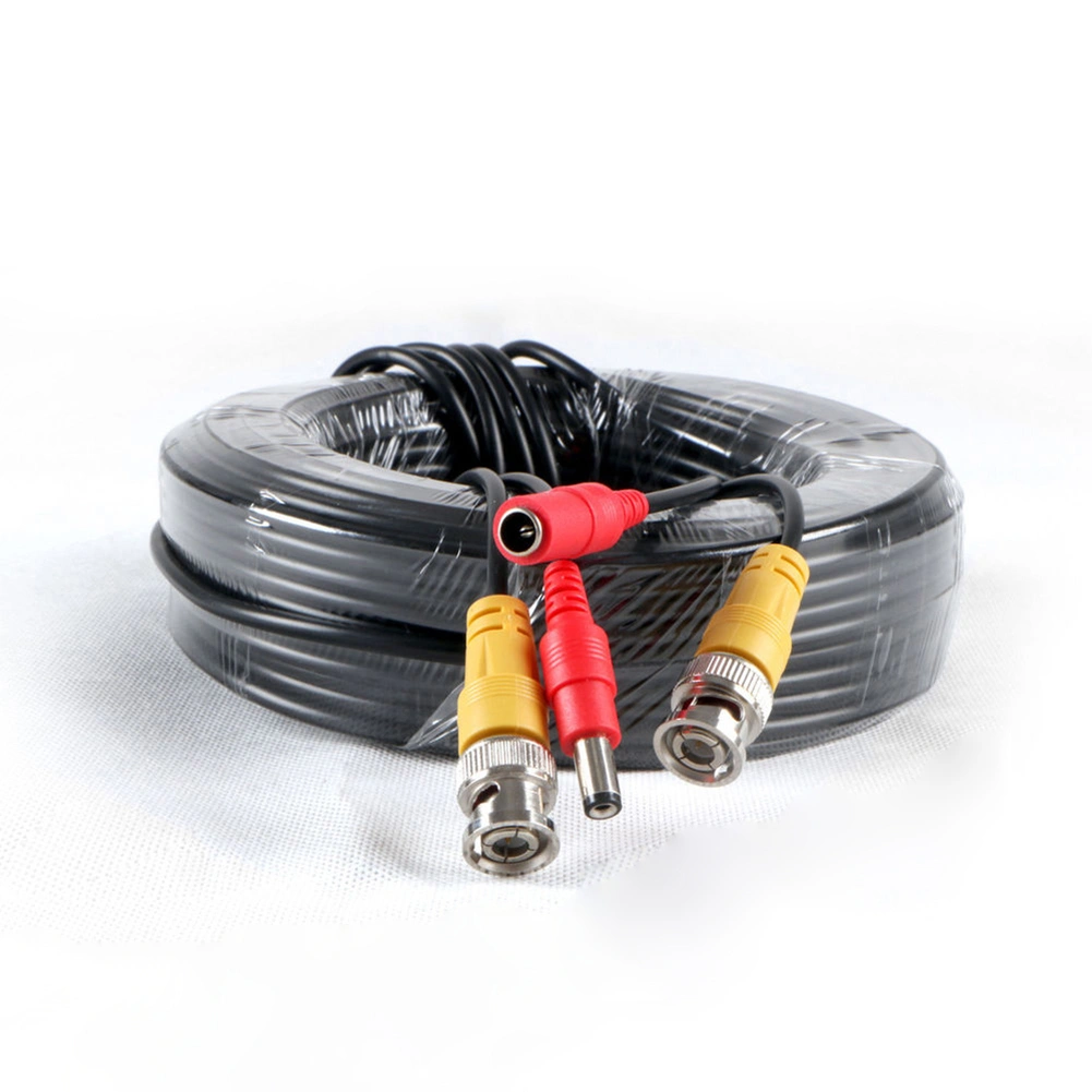 32FT 10M CCTV BNC Video Power Cable DVR Survillance Security Camera System Wire