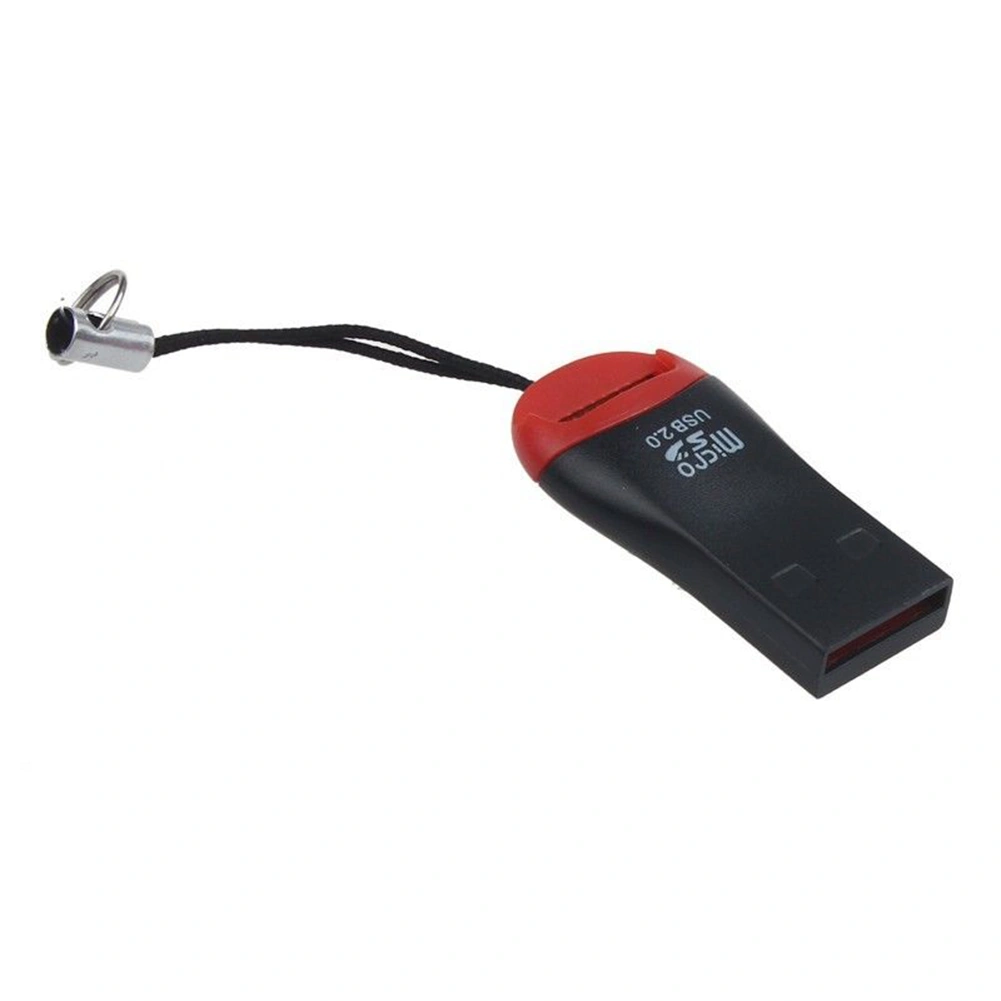 5Pcs Portable USB 2.0 TF Flash Memory Micro SD Card Reader Adapter for Laptop