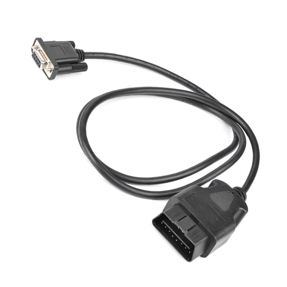 OBD USB VAG Interface OBD2 16-Pin to DB9 RS232 Cable for Car Diagnostic Adapter