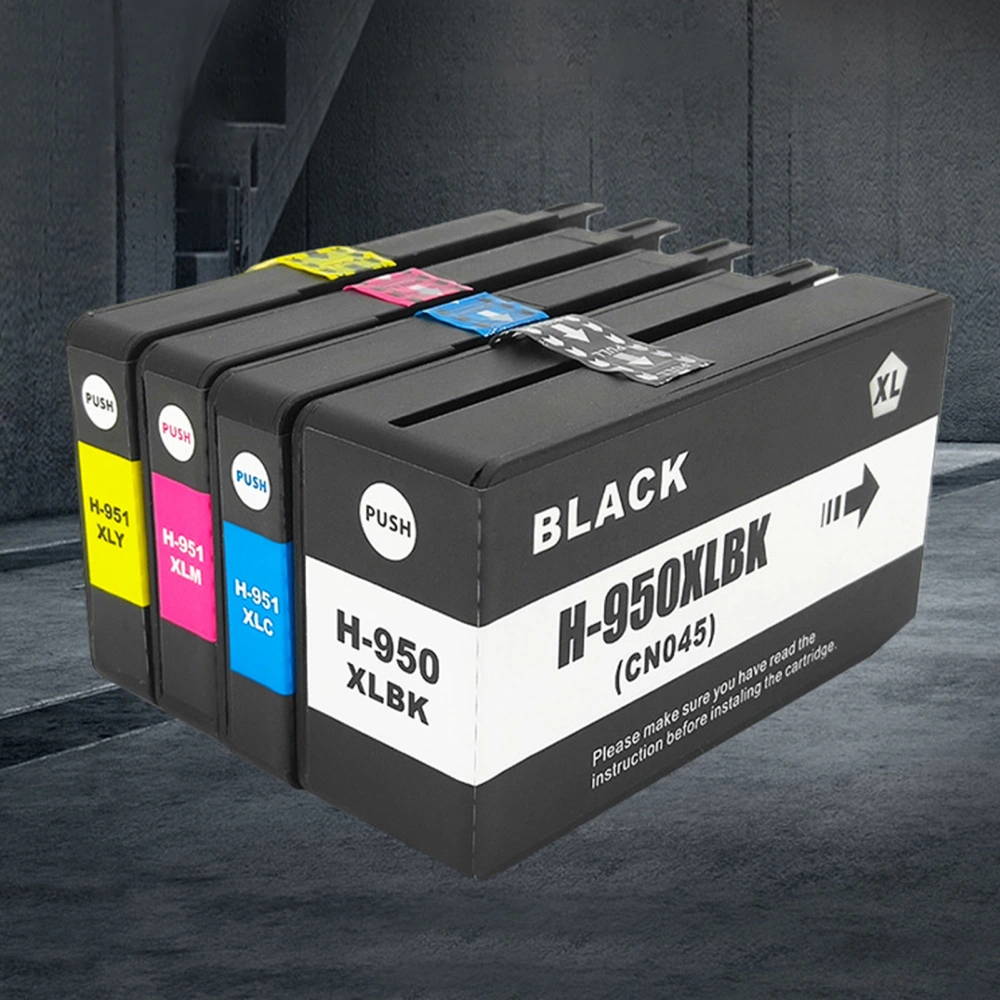 Ink Cartridge Replacement Ultra-high Capacity PVC with Strong Printing Effect Printer Box for HP950 HP951