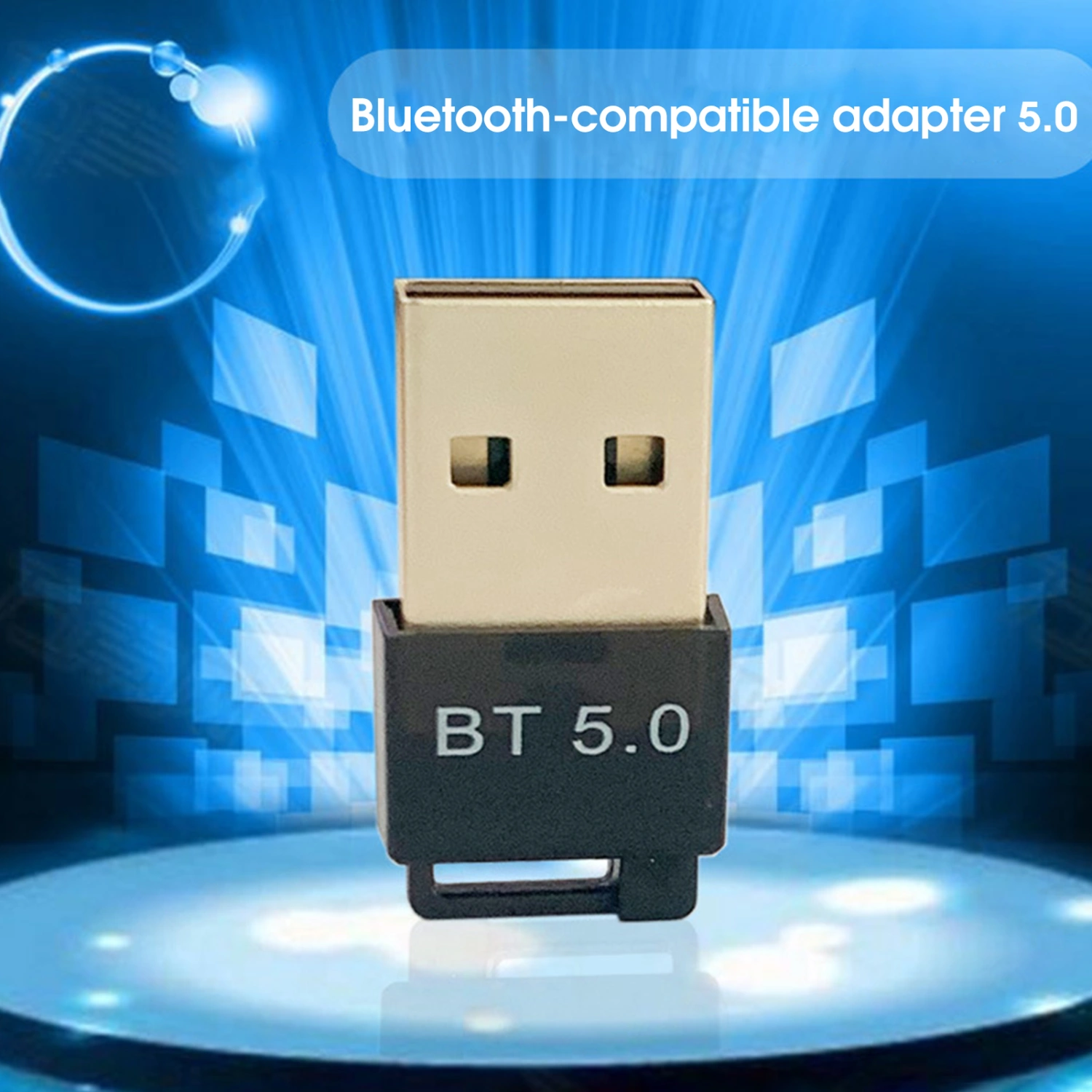 RTL8761 Wireless Adapter Mini High Speed Plug Play USB Bluetooth-compatible 5.0 Audio Dongle Transmitter Receiver for Computer