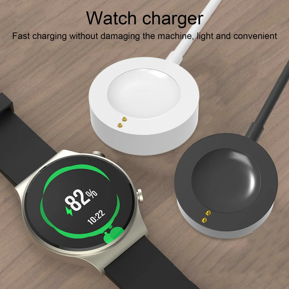 Charging Cable Heat-resistant Wear-resistant Anti-corrosive USB Interface 5V/1A Fast Charging Safe Smart Watch Charging Dock for 6 Gen 6Wear OS Smart Watch