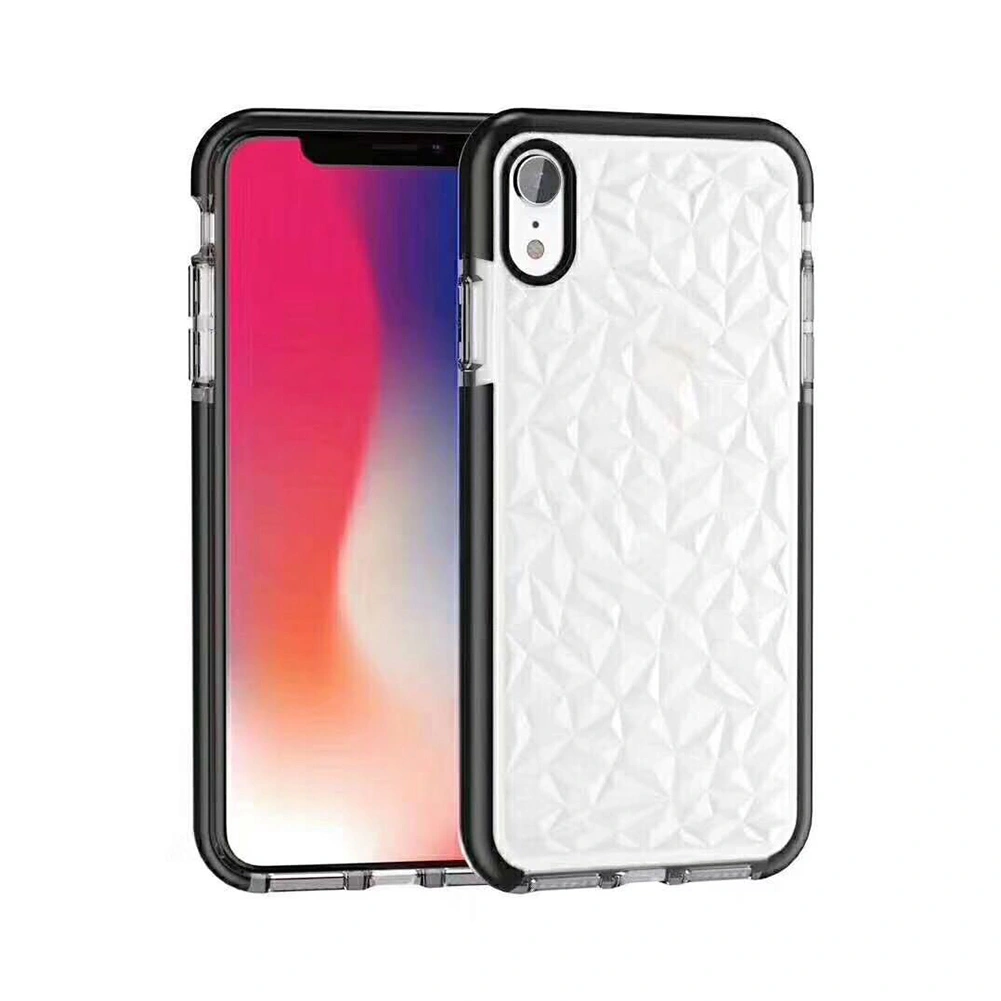 Diamond Grain Soft Shockproof Phone Case Cover for iPhone 7/8 Plus X/XR/XS Max