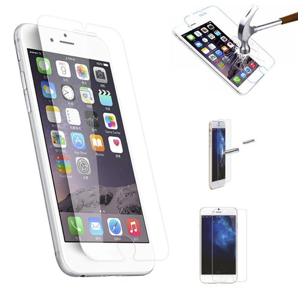 Screen Protector Tempered Glass Protective Film for iPhone 4 5S SE 6S 7 7 Plus