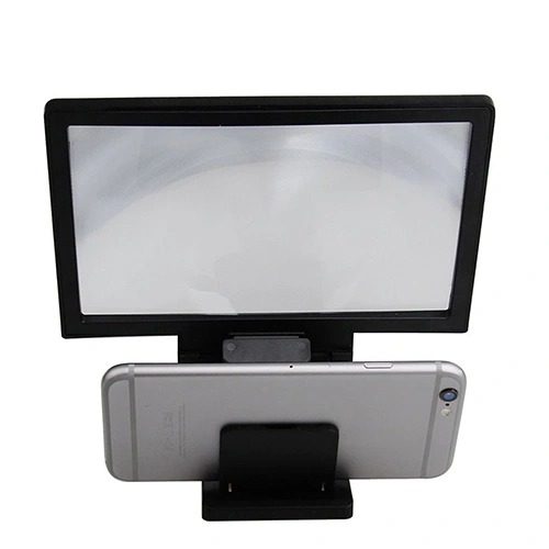 Mobile Phone 3D Screen Amplifier Magnifying Glass High Clarity Stand for Video