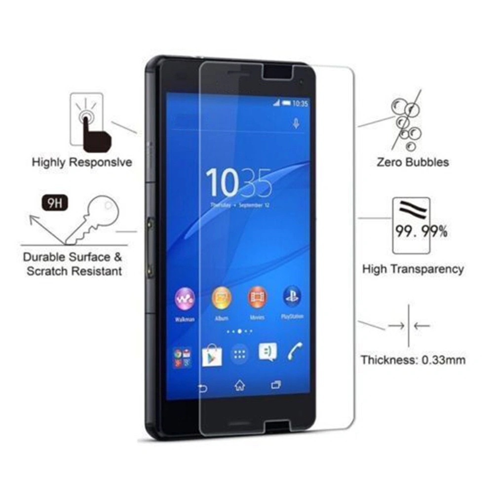 Tempered Glass Screen Protector Film for Samsung Galaxy A5 A3 2017 Note 2 3 4