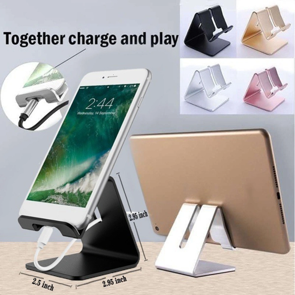 Universal Aluminium Alloy Mobile Phone Desktop Tablet Stand Bracket Holder Stand