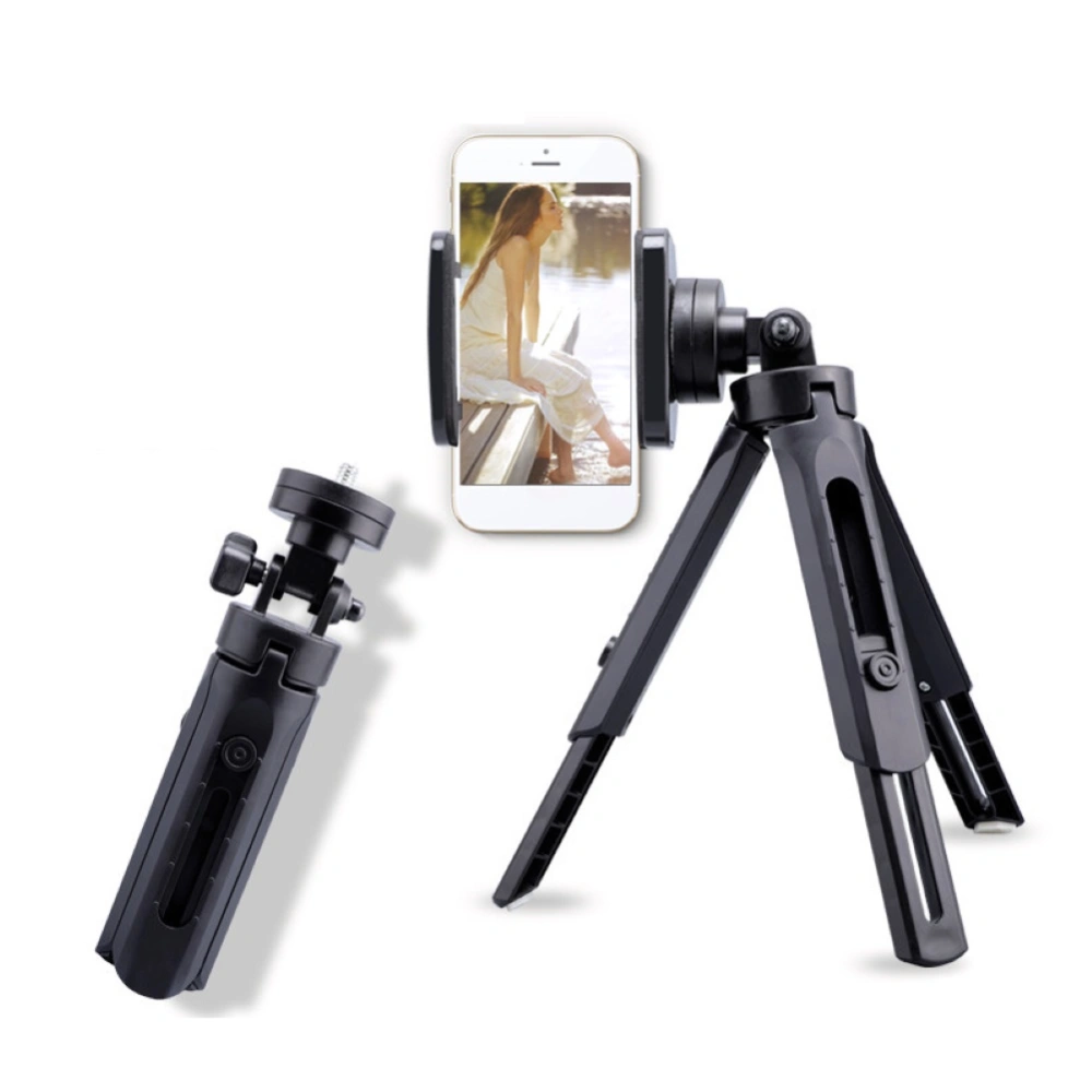 Telescopic Universal 360 Degree Rotating Tripod Stand Holder for Mobile Phone