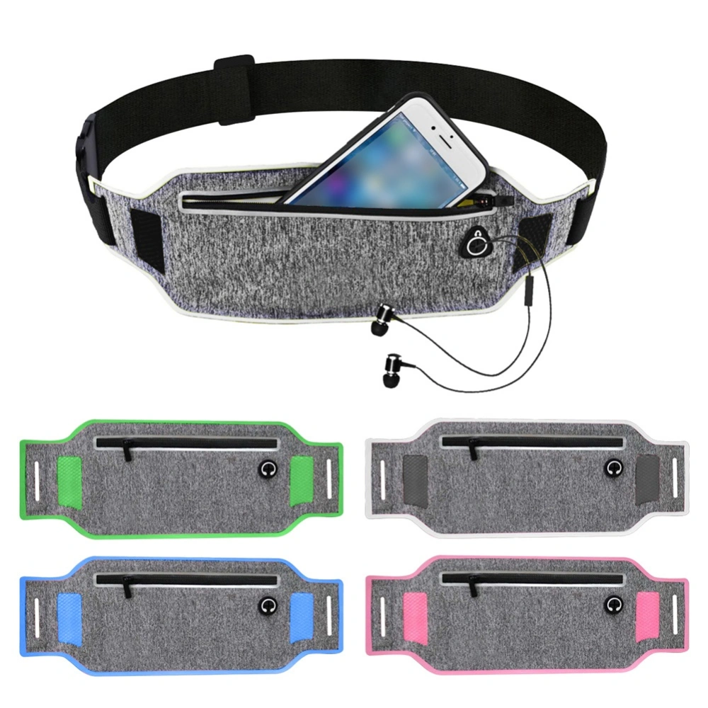 Waterproof Reflective Phone Belt Waist Bag Outdoor Running Jogging Fanny Pack