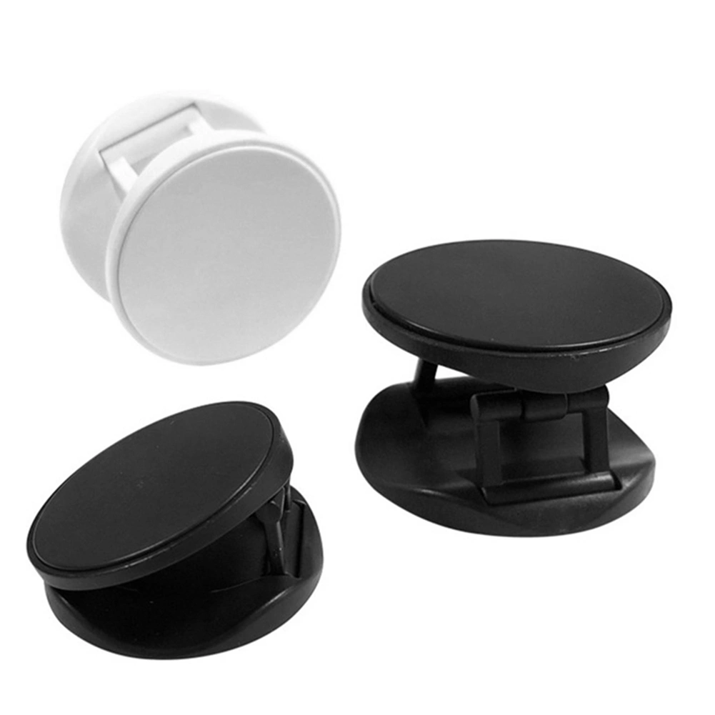 2Pcs Universal Folding Round Phone Holder Grip Support Bracket Desktop Stand