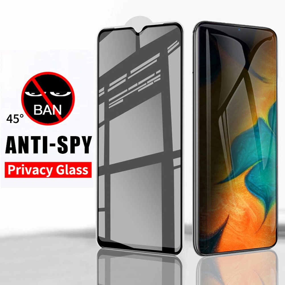 Tempered Glass Privacy Film Screen Protector for Galaxy A60