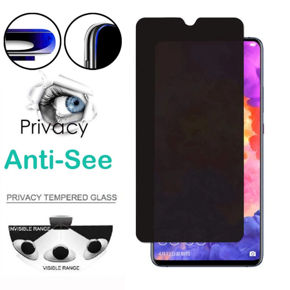Tempered Glass Privacy Film Screen Protector for Galaxy A60